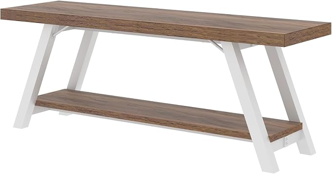 White and Rustic Oak