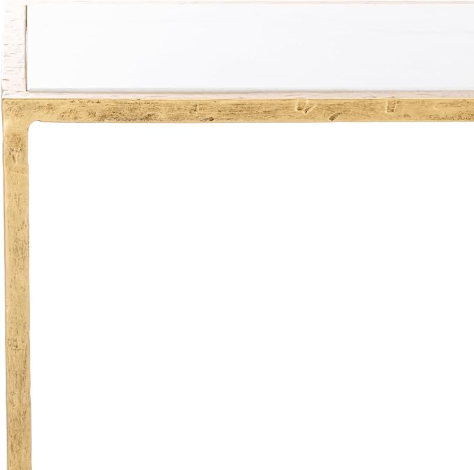 Brass/White