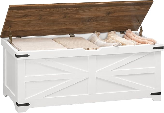 White + Walnut