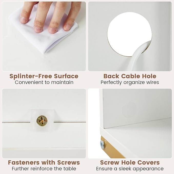 White + Gold