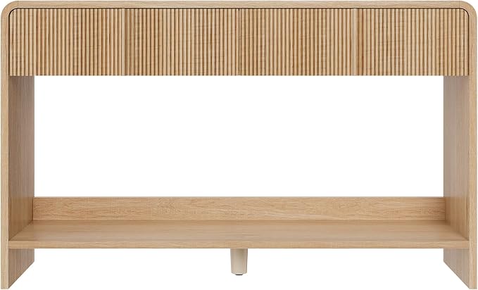 Natural Oak - Fluted Panel