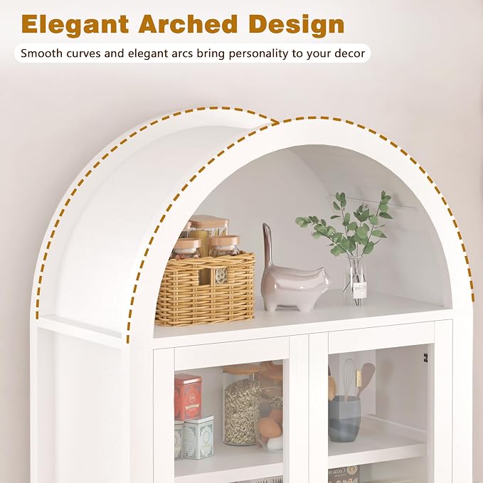 White-fluted Door