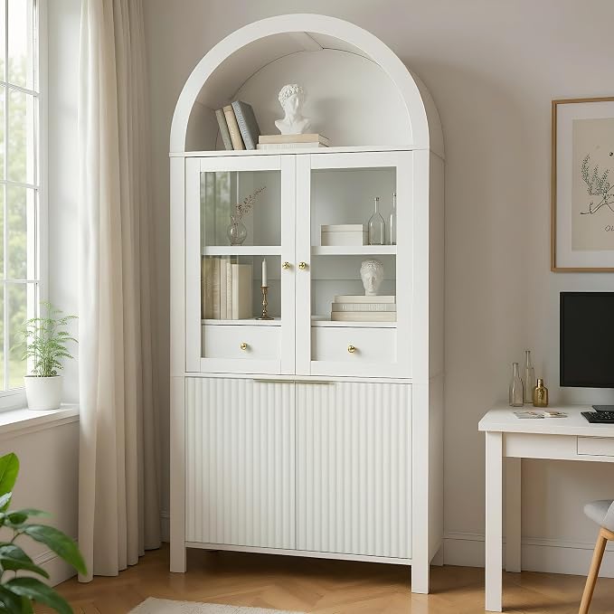 White-fluted Door