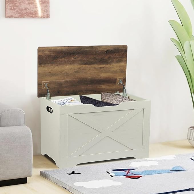 Brown + Rustic White