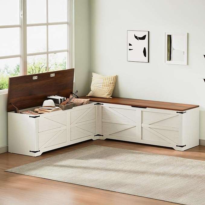 White/Walnut
