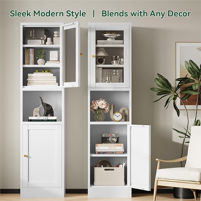 2-door White_glass