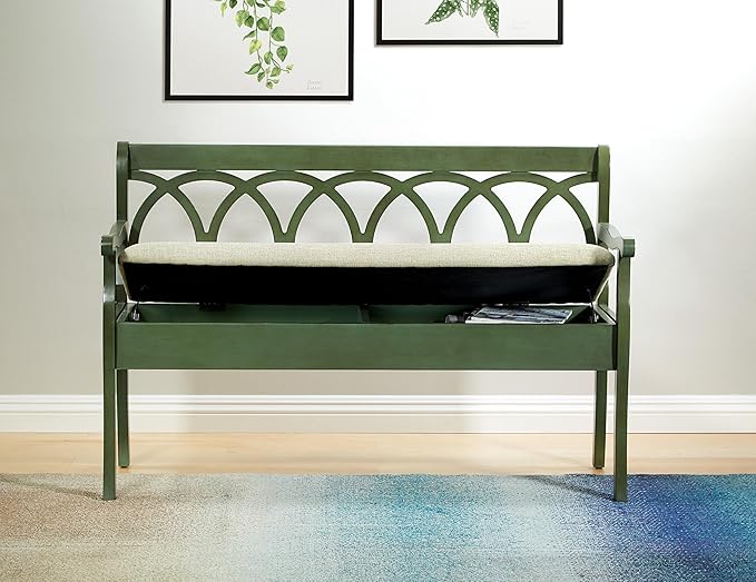 Antique Sage Frame and Beige Seat