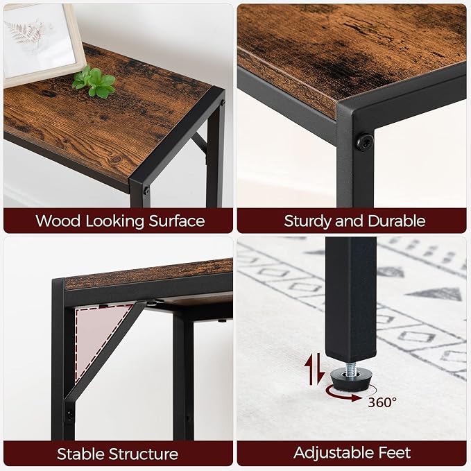 Rustic Brown + Black