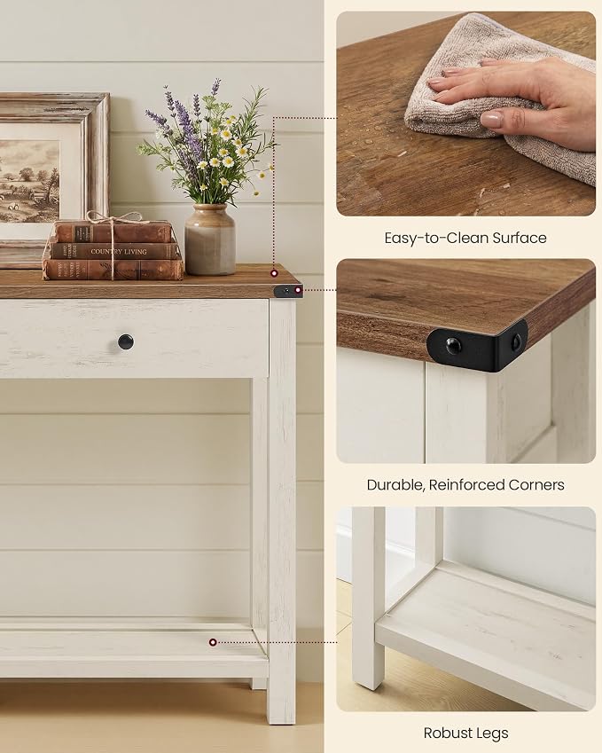 Honey Brown + Rustic White