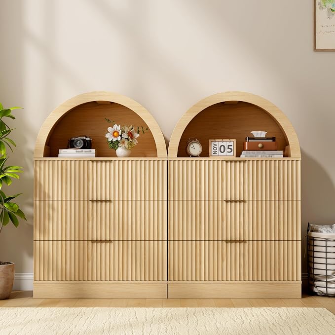 3-drawer - Natural Oak