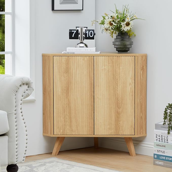 Corner Cabinet Natural