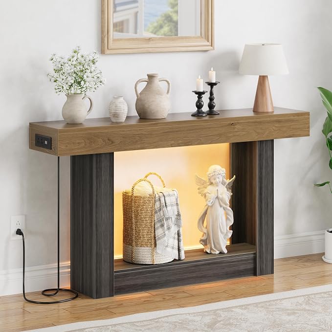 Natural Oak and Grey