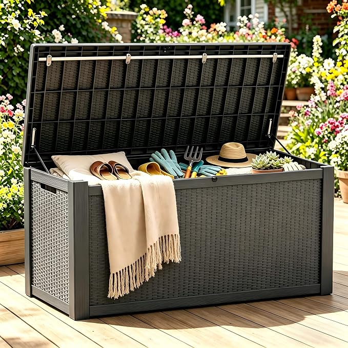 Gray Brown-Wicker Texture