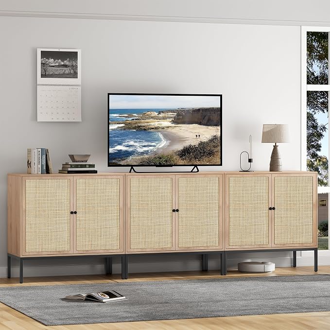 Natural With Square Doors