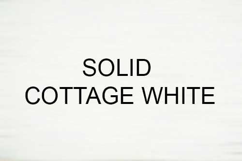 Solid Cottage White
