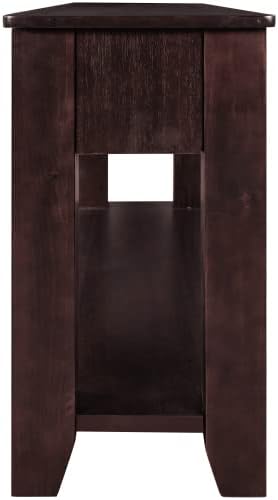 Espresso + Solid Wood