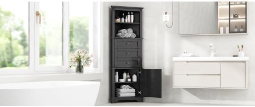 Black 3 Drawers