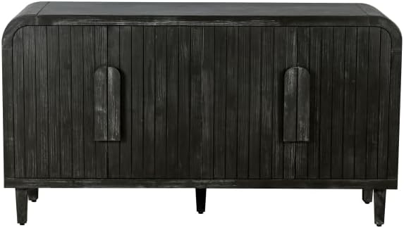 Antique Black + Solid Wood+mdf
