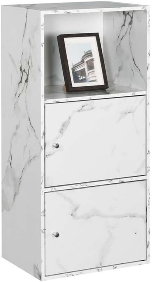 White Faux Marble