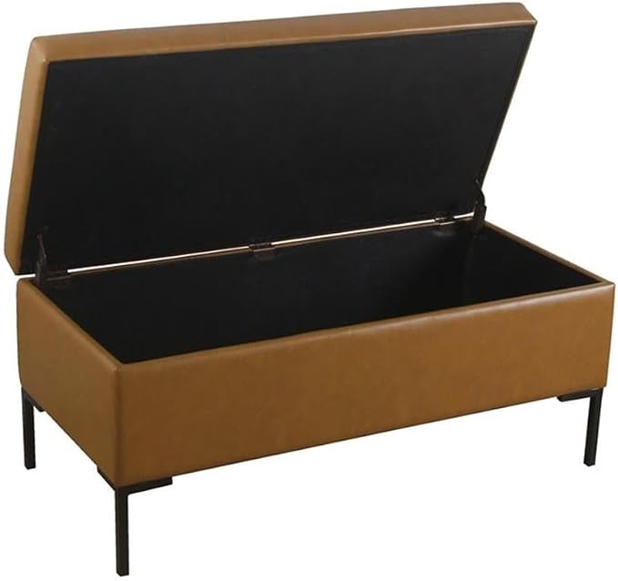 Faux Leather Brown