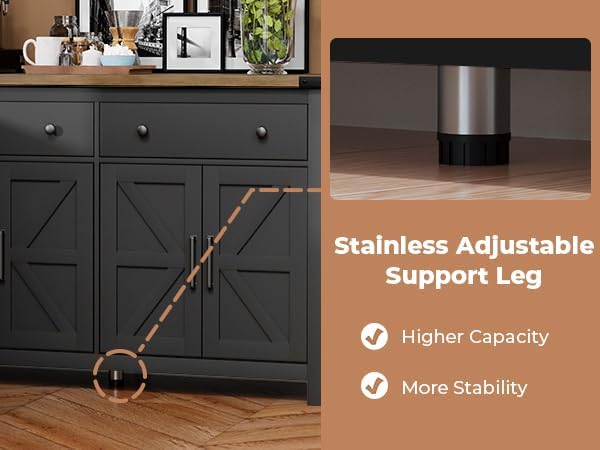 Black/Wood