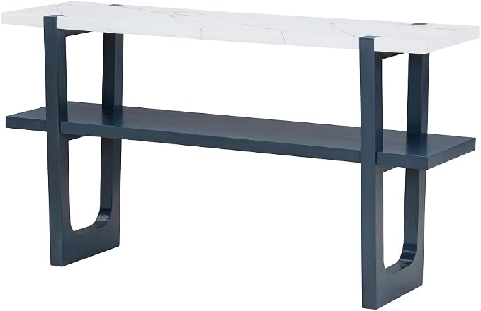 Navy + Solid Wood+mdf