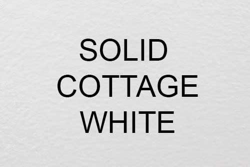 Solid Cottage White