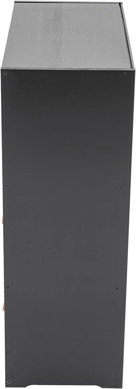Black, 3-tier