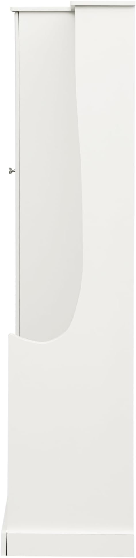White+different Shelves