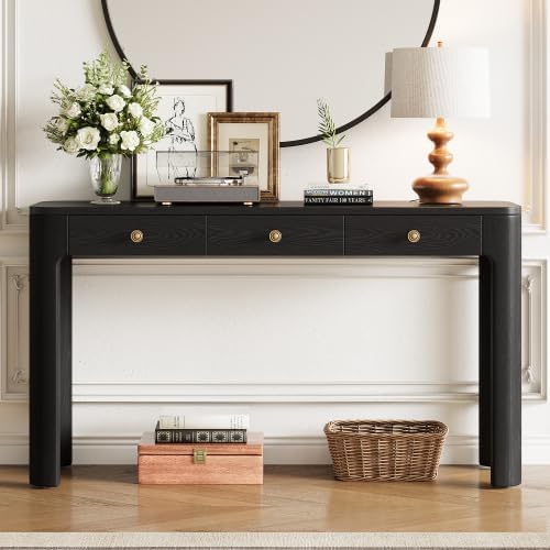 Black 3 Drawers