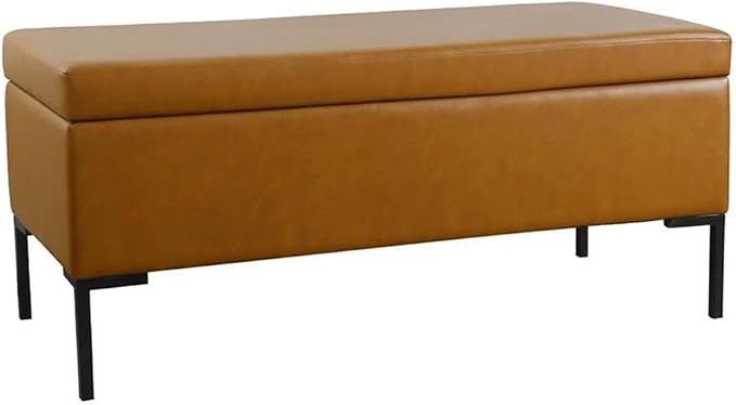 Faux Leather Brown