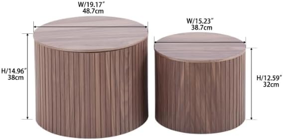 Walnut With Storage