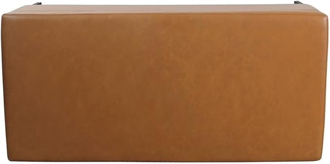 Faux Leather Brown