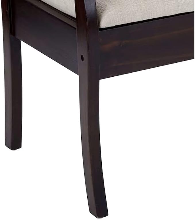 Antique Black Frame and Beige Seat