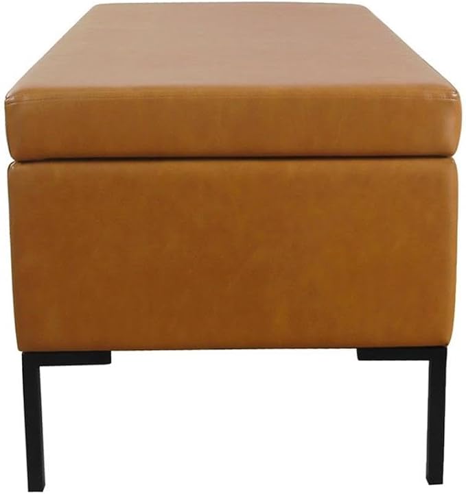 Faux Leather Brown