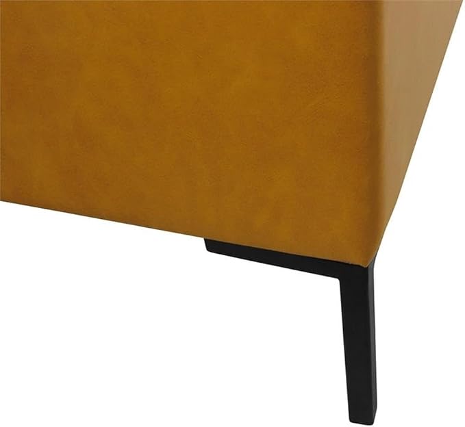 Faux Leather Brown