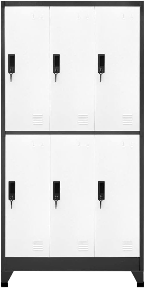 Anthracite and White