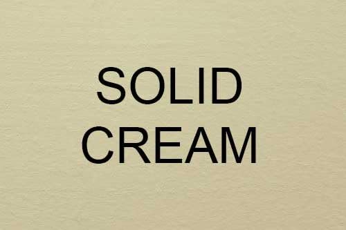 Solid Cream
