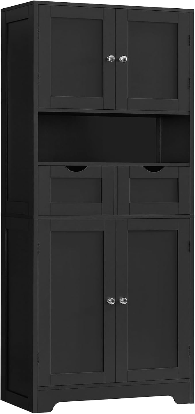 Black 2 Drawers