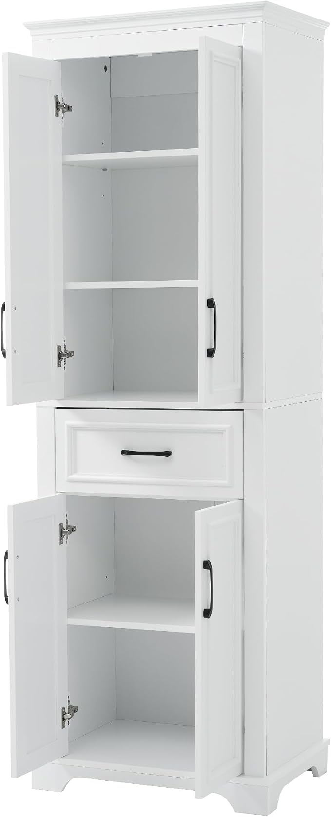 White/4 Doors & 1 Drawer