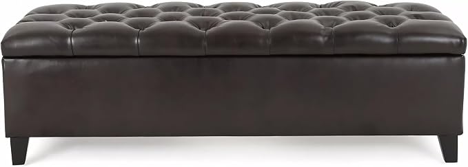 Armless-dark Brown 51.2''w