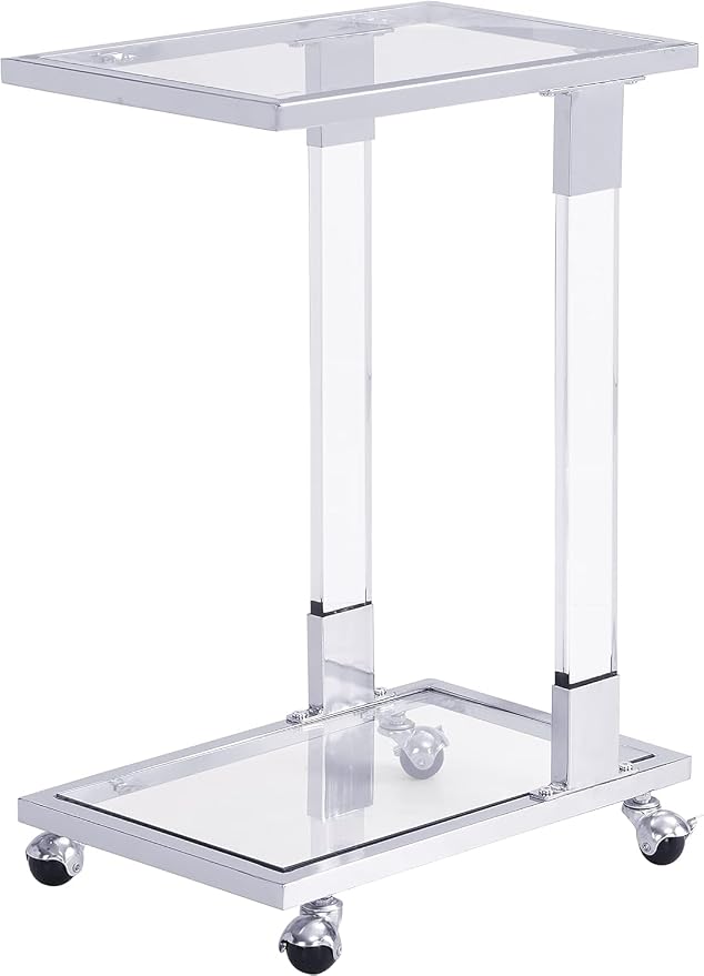 End Table - Mobile Silver