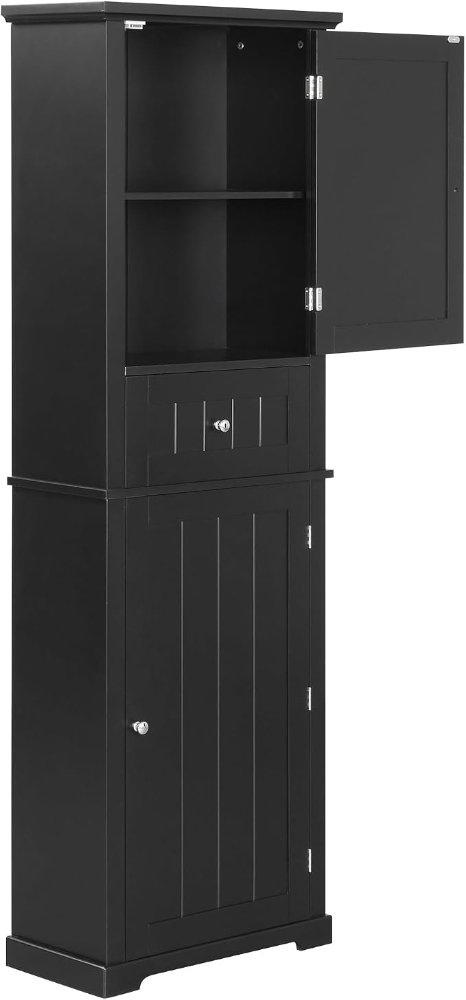 Black/One Drawer
