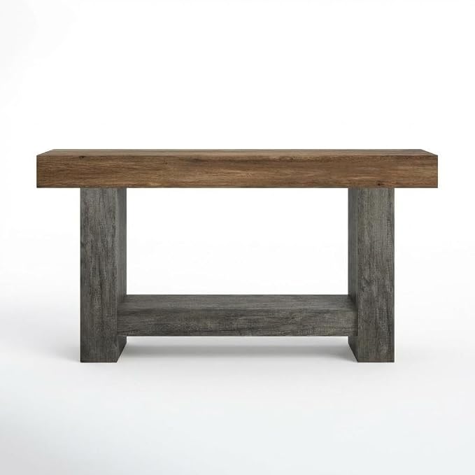 Rustic Brown and Grey