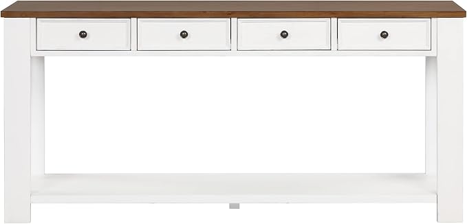 Antique White+ Brown Top 13