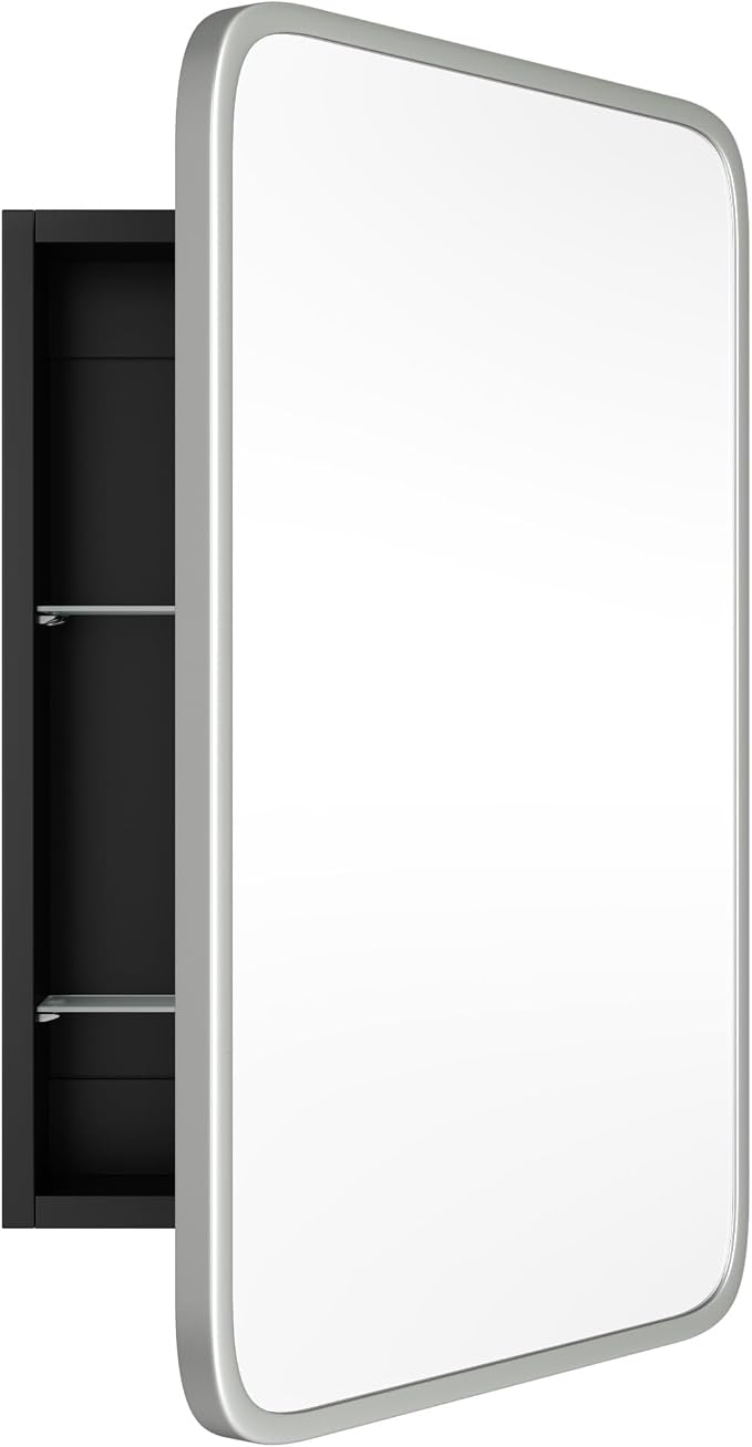 Brushed Nickel Metal Frame