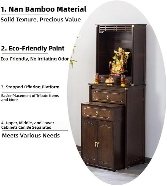 Copper Inlay Sliding Cabinet