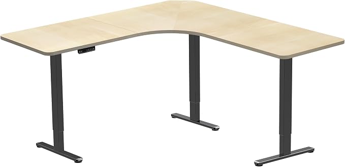 Light Wood Top / Black Frame