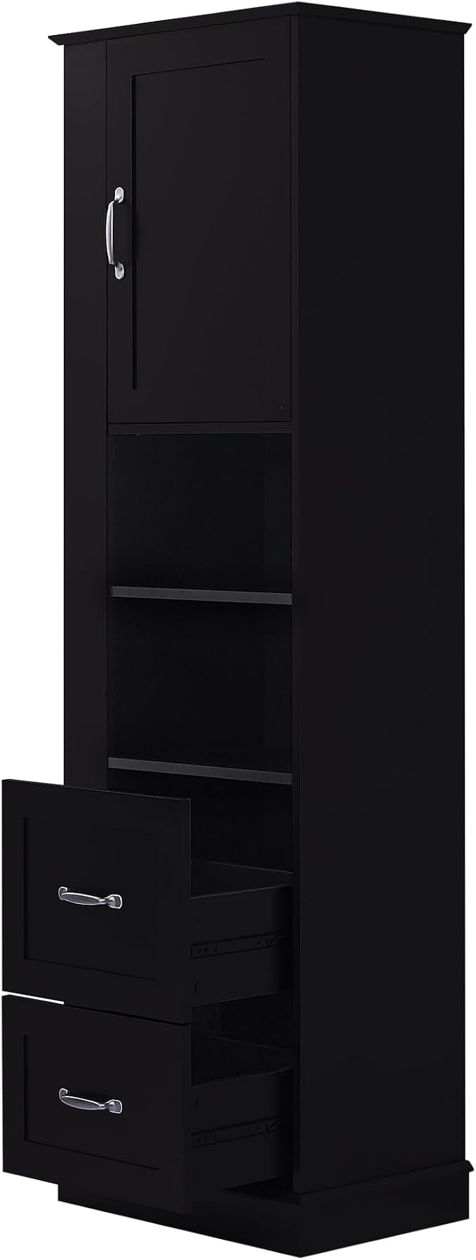 Black/2 Drawers