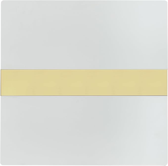 Gold/White